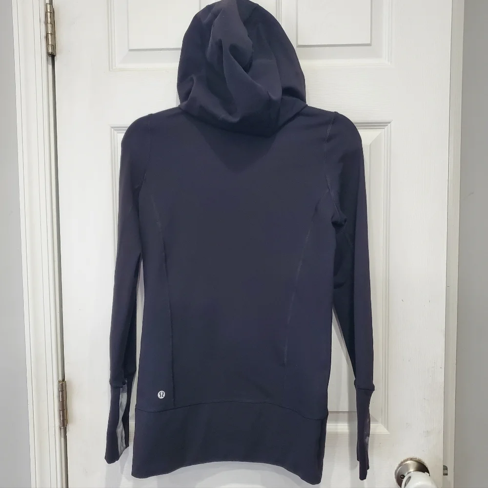 Lululemon Stride Jacket *BrushedBlack / White Coal Tinted Canvas Super Size 4